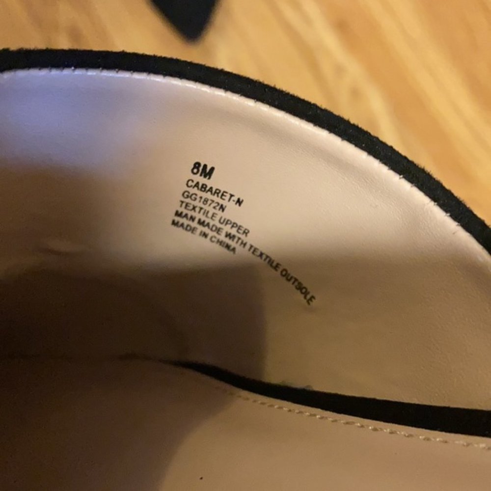 MIA black suede mules Size 8M NWOT - Picture 3 of 3